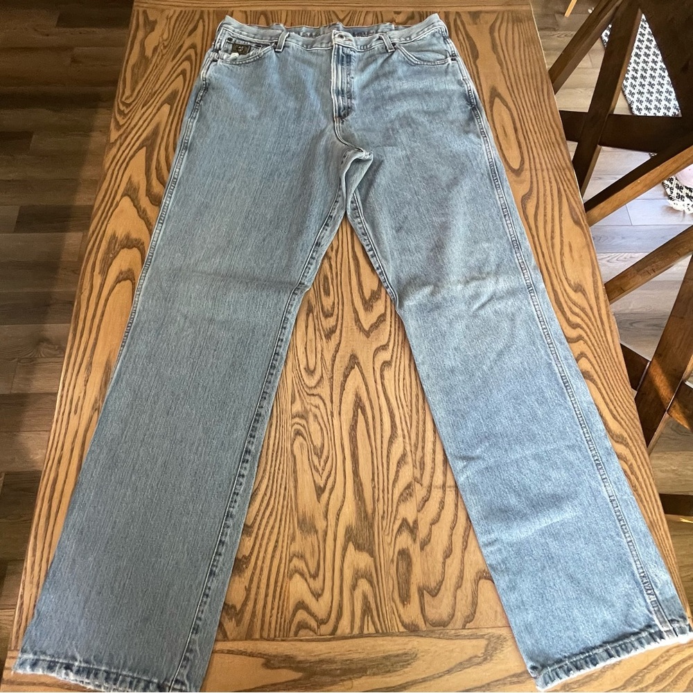 Cinch Relaxed Fit Medium Stonewash Denim Jeans White Label Mens 40